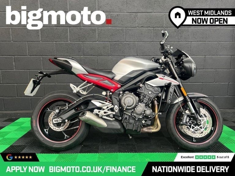 2019 19 TRIUMPH STREET TRIPLE 765  FINANCE SPECIALISTS APPLY NOW