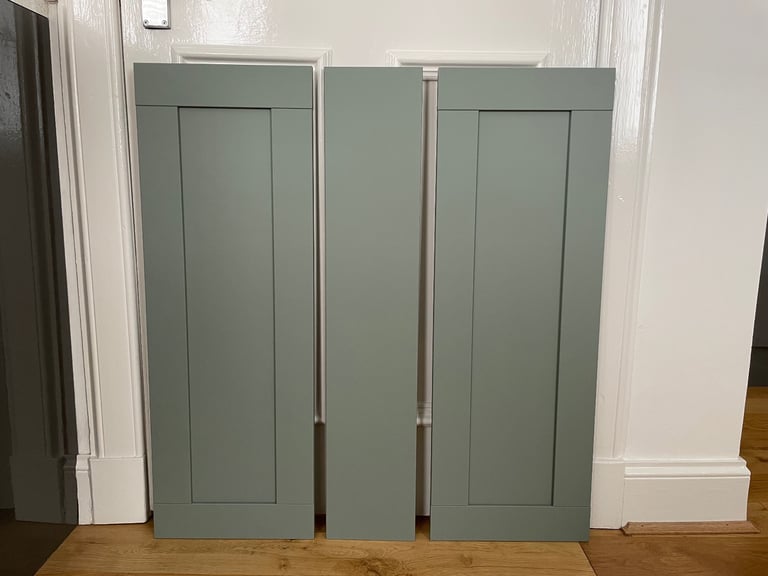 image for 3 Wood Panels (TEAL COLOUR) New.      Wood & Timber