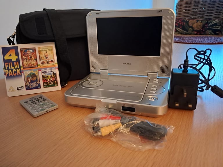 image for Albans portable DVD player 