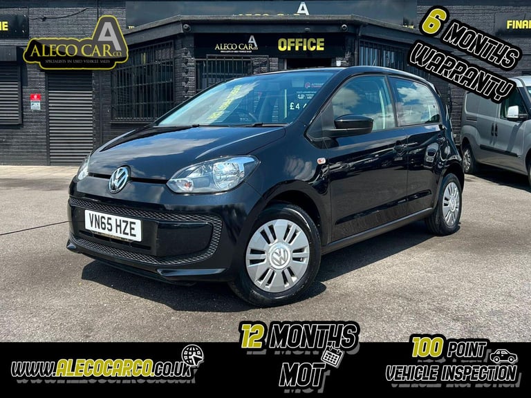 image for VOLKSWAGEN UP 1.0 Move up! Black Manual Petrol 2015