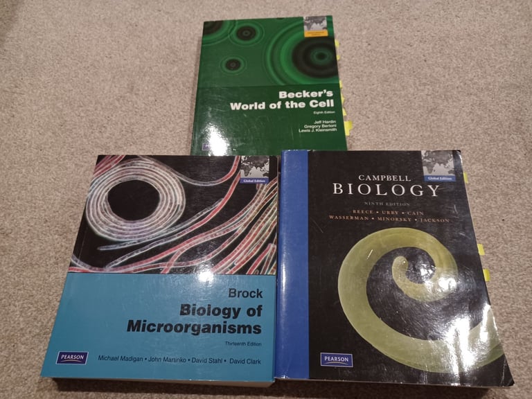 image for BIOLOGICAL SCIENCE DEGREE TEXT BOOKS - Ex Condtion - £15 Each