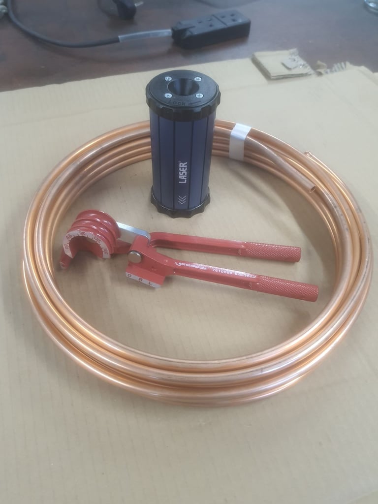 Laser Tube Straightener and Rothenburger Pipe Bender