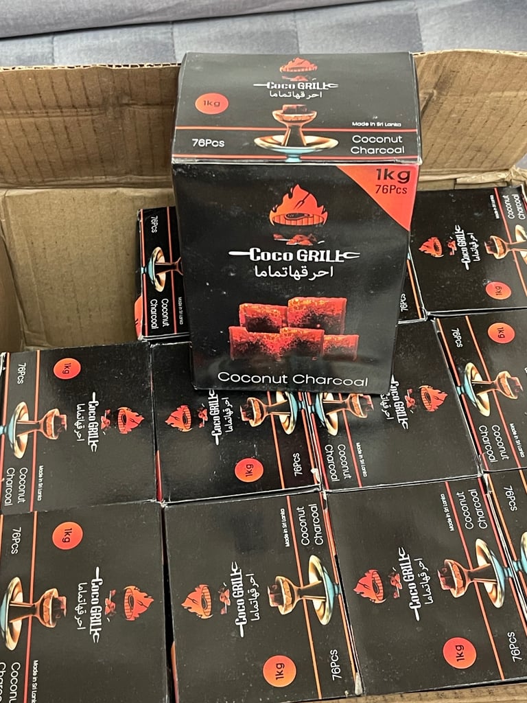image for Coconut charcoal shisha 