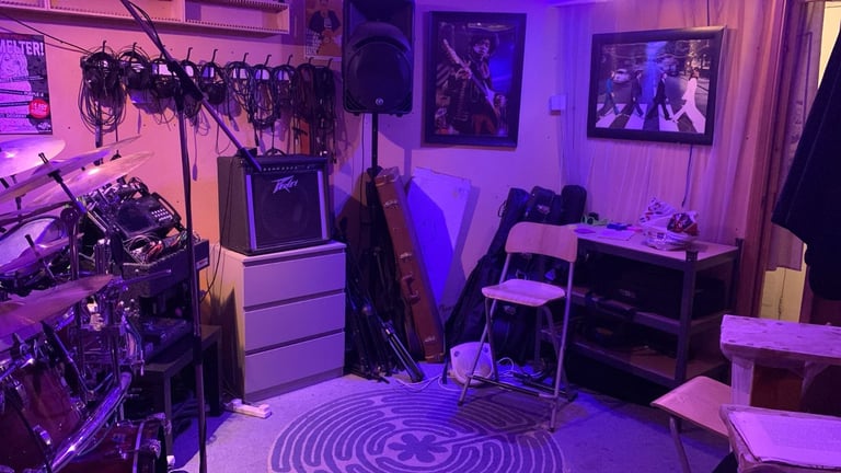 Local and Friendly Rehearsal and Recording Studio Available