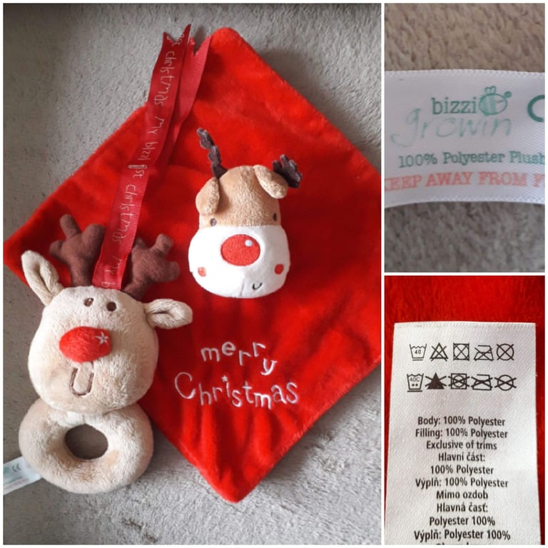 image for Babys 1st Christmas Comforter and Rattle 