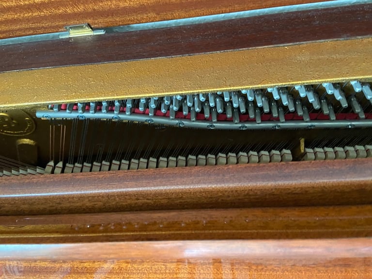 PIANO: Bentley Compact 85C Upright, in bright mahogany