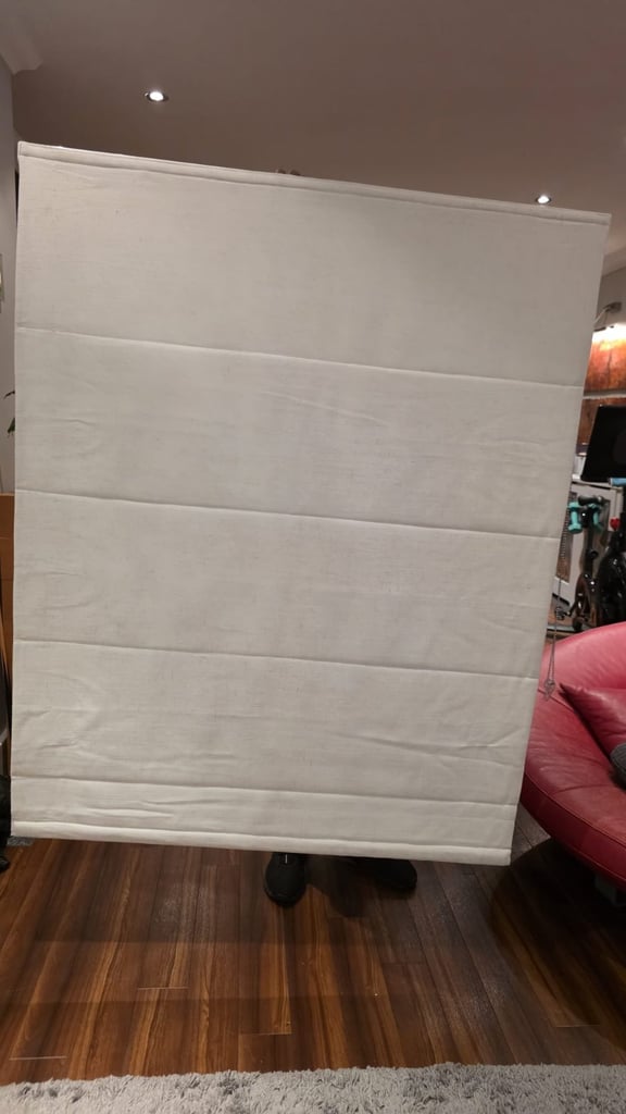 Deluxe Roman blinds x 2 in perfect condition