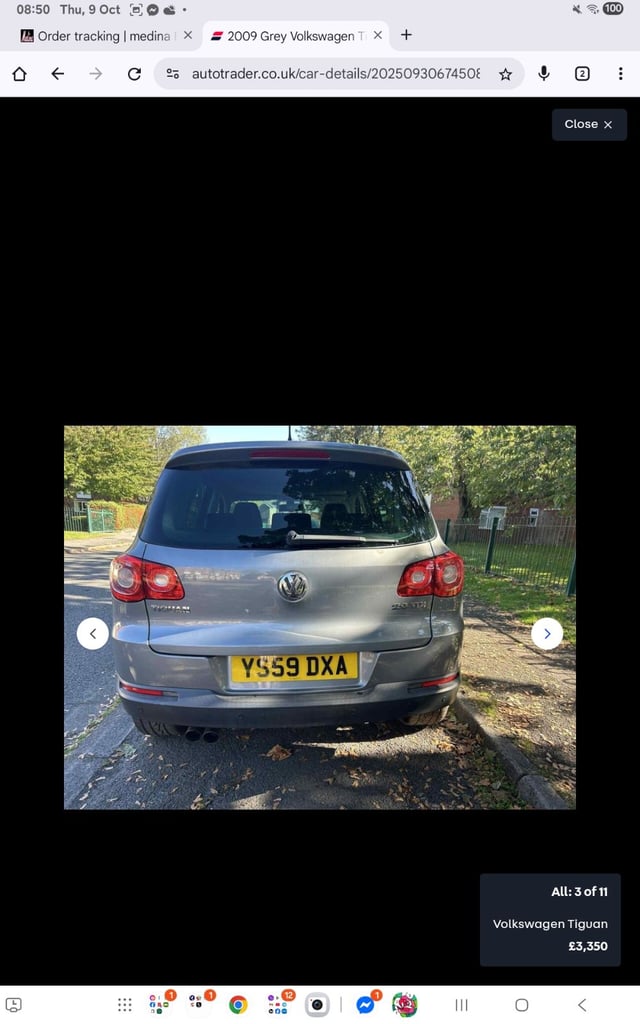 Volkswagen, TIGUAN, Estate, 2009, Manual, 1968 (cc), 5 doors