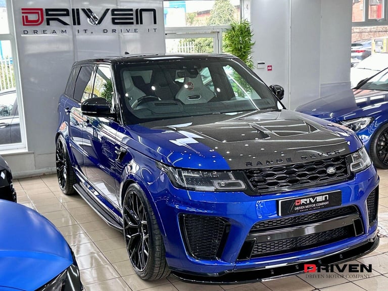 20K EXTRAS! RANGE ROVER SPORT SVR + CARBON + 23 URBAN ALLOYS + FREE DELIVERY!