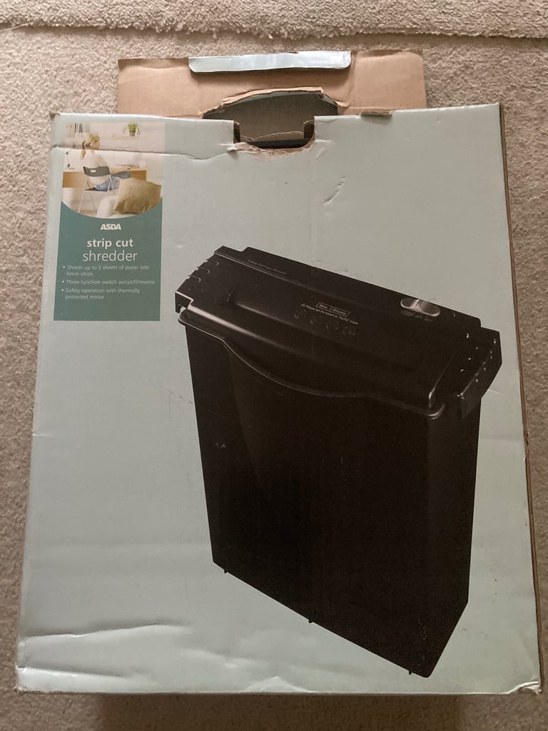 Electric paper shredder