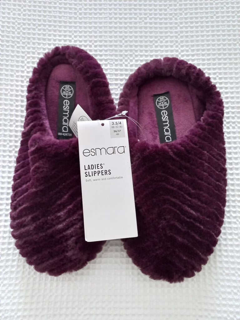 image for NEW SLIPPERS -SIZE 3 ( PROCEEDS TO GUIDE DOGS )