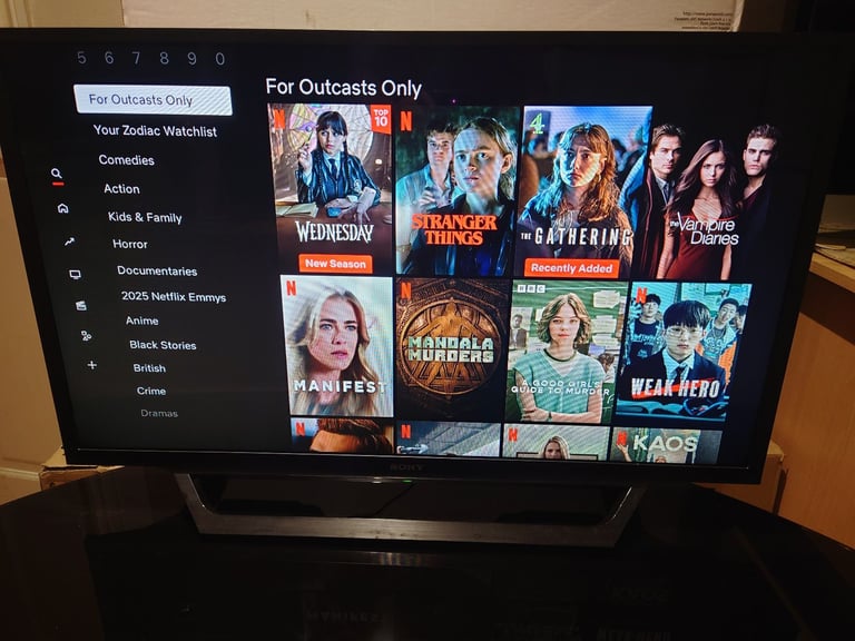 Sony KDL-32WD603HD 32inch Smart Freeview HD tuner, wi-fi TV