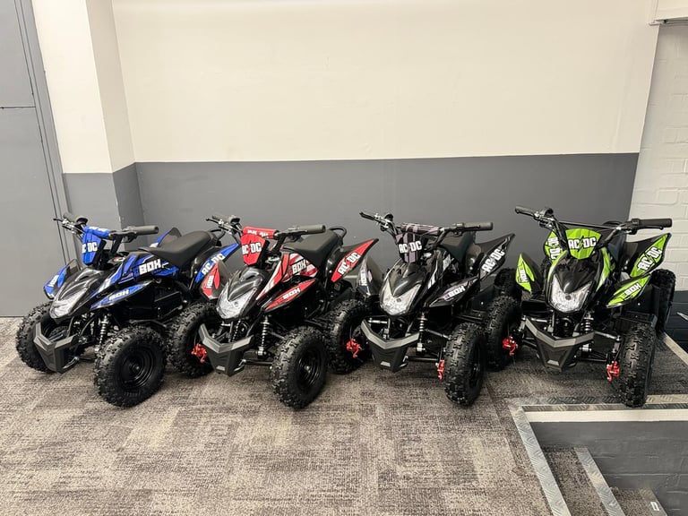 BRAND NEW STOMP EBOX ACDC KIDS ELECTRIC ATV QUAD BIKE ELECTRIC MOTORCROSS ATV