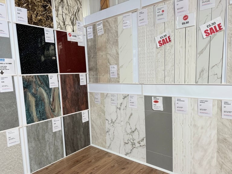 wet wall panels, PVC Wall to Ceiling Panel 2.95mx250mmx8mm