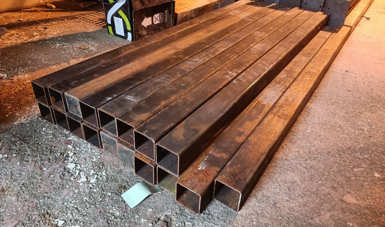 image for Steel box section 70 x 70 x 3 thick 