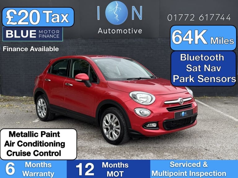 2016 Fiat 500X 1.6 Multijet Pop Star 5dr HATCHBACK DIESEL Manual