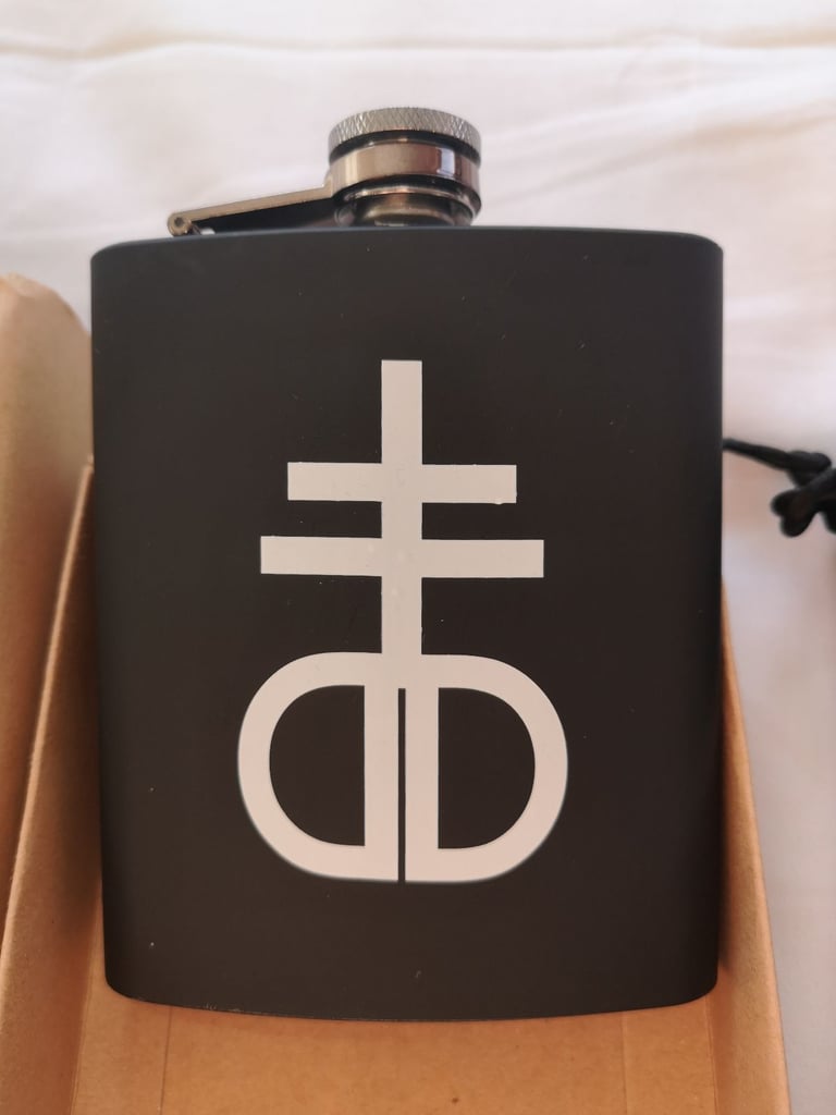 image for Drop Dead Clothing Hip Flask