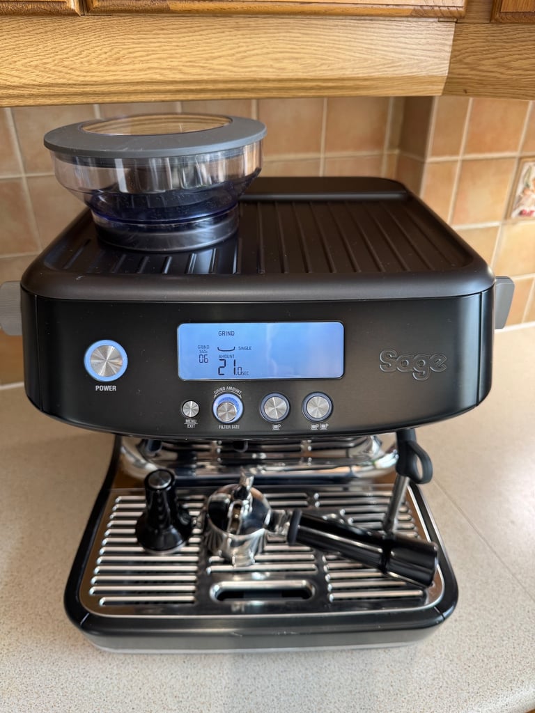 Sage The Barista Pro SES878BSS Coffee Espresso Machine Brushed Stainless Steel#