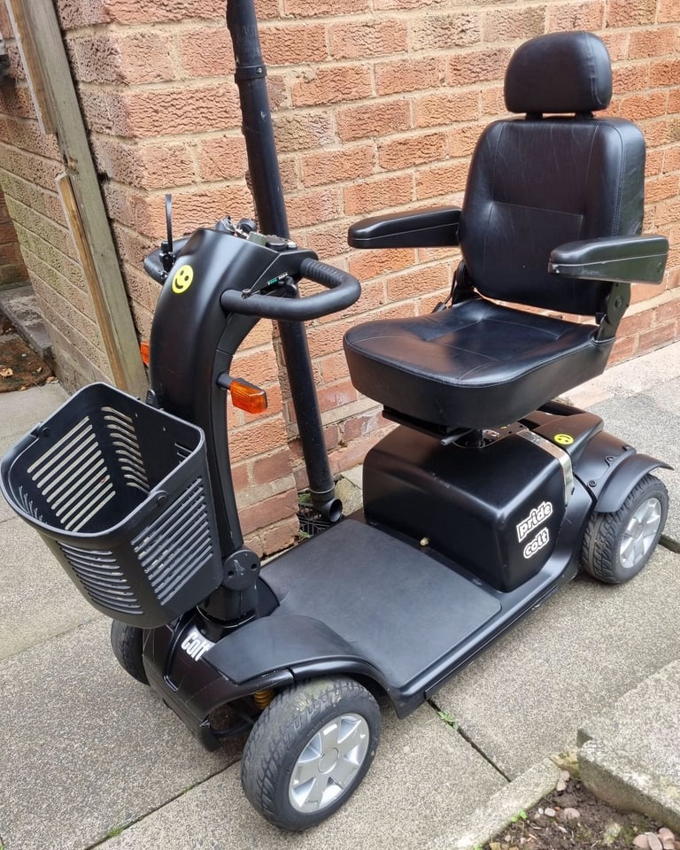 image for Mobility Scooter 8mph Pride Colt Sport With Alarm 2 keys ect