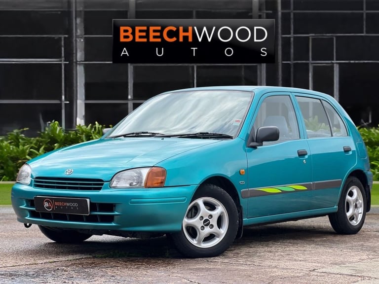 1996 Toyota Starlet 1.3 CD Hatchback 5dr Petrol Automatic (188 g/km, 74 bhp) Hatchback Petrol Aut...