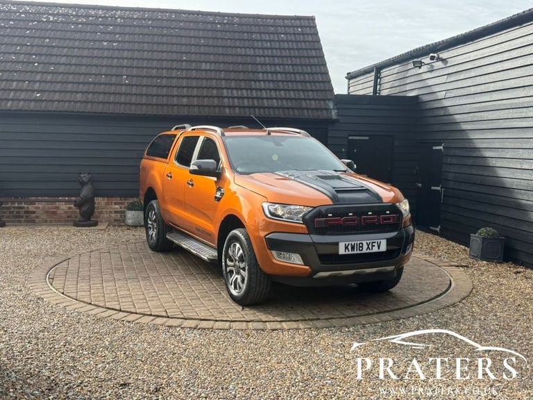 2018 Ford Ranger Pick Up Double Cab Wildtrak 3.2 TDCi 200 Auto PICK UP DIESEL Automatic