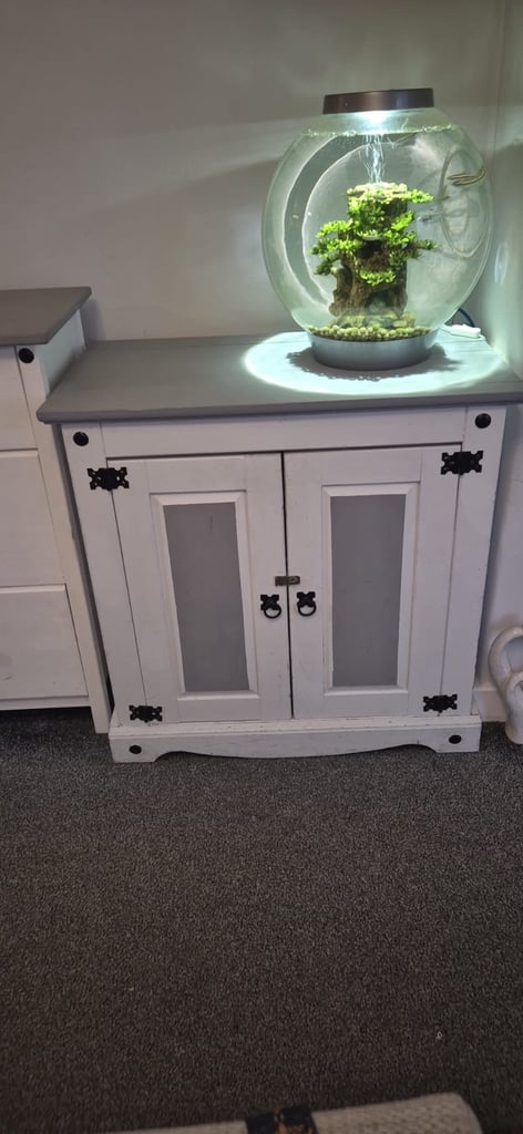 image for Cupboard, Tv Unit, Nest of 3 tables and spare paint