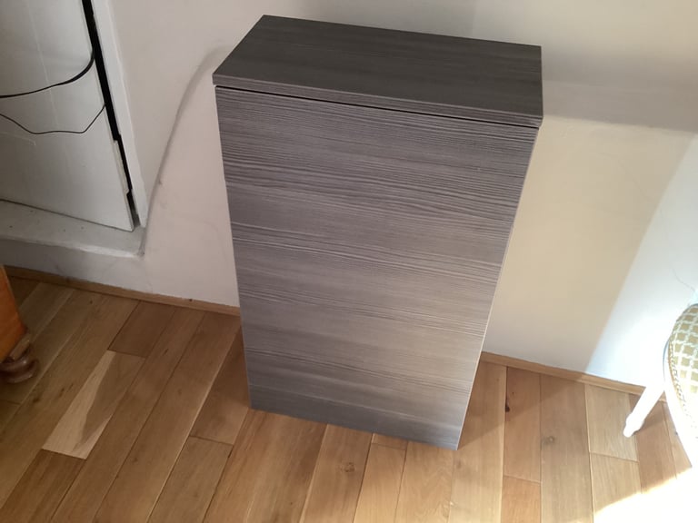 image for Concealed toilet unit grey 500mm wide