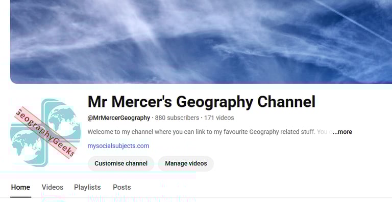 Geography Tutor - Higher, National 5 and Advanced Higher