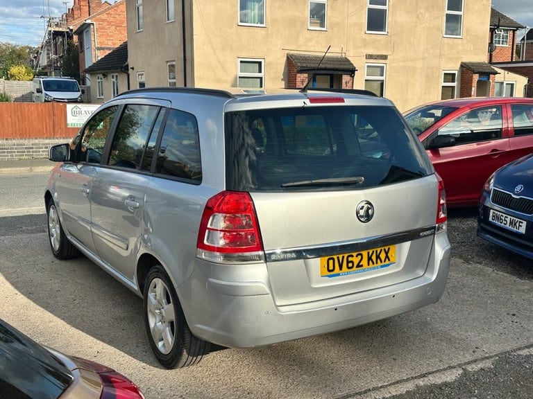 2012 62 VAUXHALL ZAFIRA 1.7 CDTI ECOFLEX EXCLUSIV MPV 5DR DIESEL MANUAL EURO 5 (