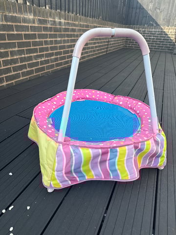 Chad valley pink 2ft trampoline in Plymouth Devon Gumtree