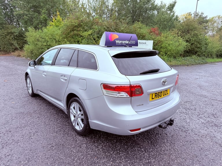 2010 60 TOYOTA AVENSIS 2.0 D4-D T4 NAV ESTATE 6 SPEED MANUAL GREAT SPEC MOTOR