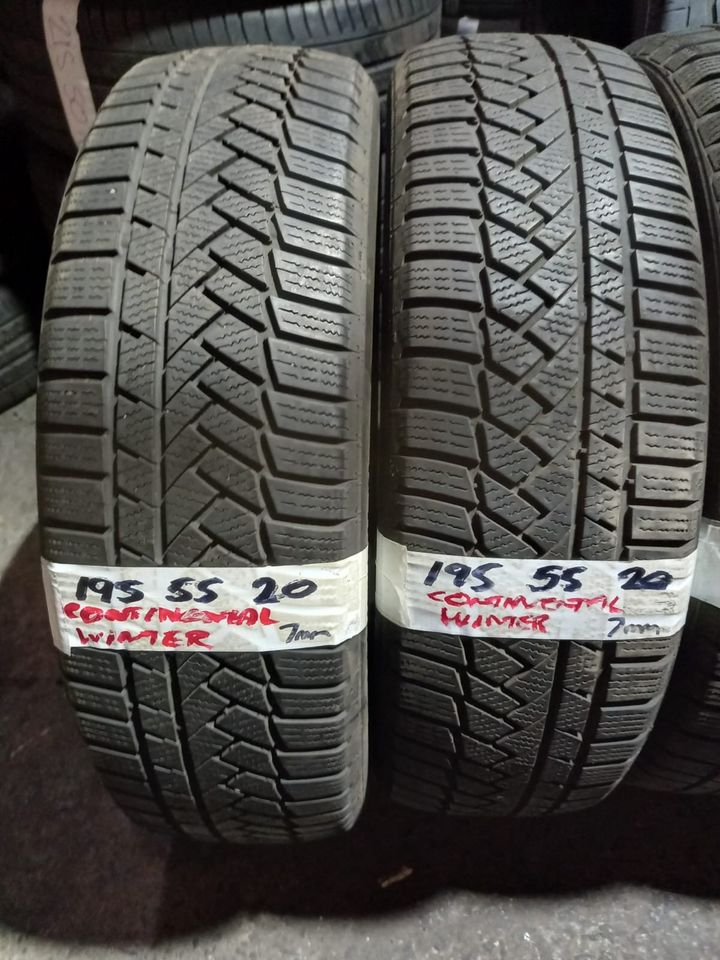195 55 20 continental winter tyres full set only £180 fitted and balanced open 7 days a week
