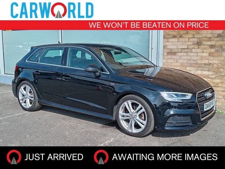 2018 Audi A3 1.5 TFSI CoD 35 S line Sportback 5dr Petrol Manual Euro 6 (s/s) (150 ps) Hatchback P...