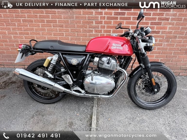 ROYAL ENFIELD CONTINENTAL GT650 E5, 24 REG 2814 MILES, RETRO 650cc CAFE RACER...