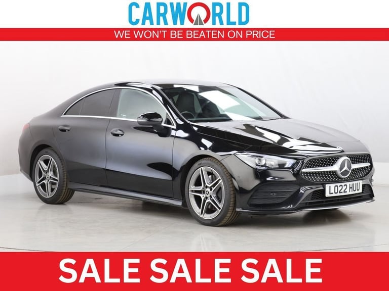 2022 Mercedes-Benz CLA 1.3 CLA200 AMG Line Coupe 4dr Petrol 7G-DCT Euro 6 (s/s) (163 ps) Saloon P...