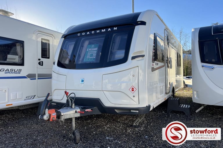 Coachman Vip 545, 2018, Pre-Owned Caravan