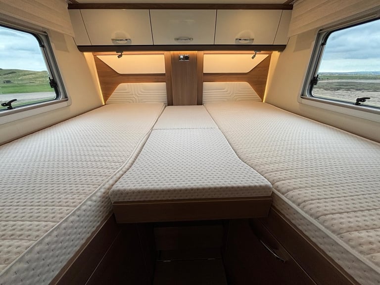 2023 Auto Fiat Burstner Lyseo T727G Harmony Rear Fixed double or 2 x single beds