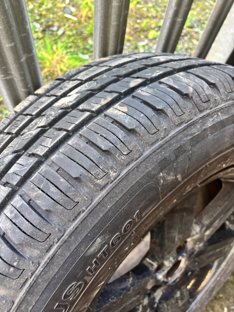17” tyres with alloys 