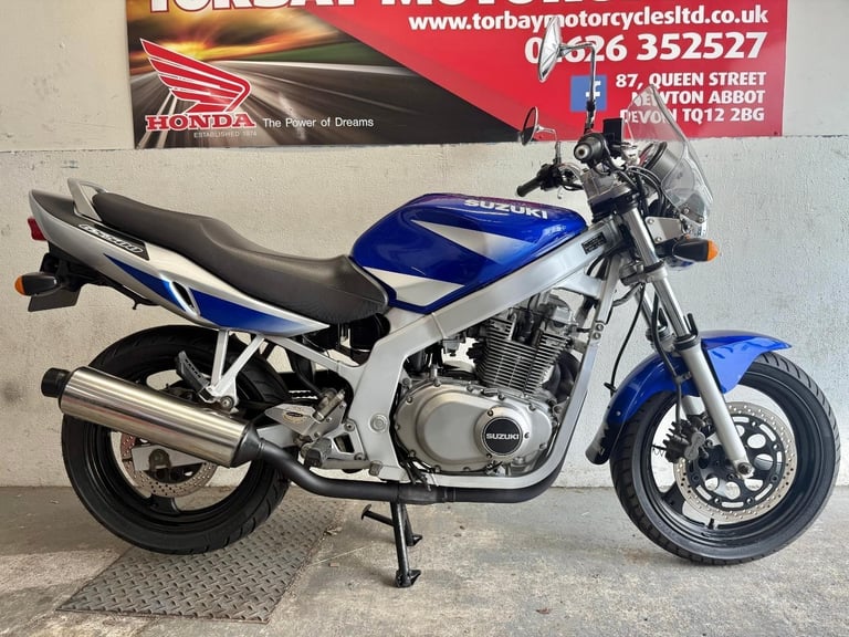 SUZUKI GS500-K2 2003 03 PLATE PERFECT FUN COMMUTER JUST 21356 MILES