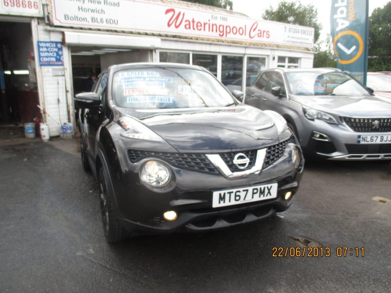 2017 Nissan Juke 1.2 DIG-T Tekna Euro 6 (s/s) 5dr HATCHBACK Petrol Manual