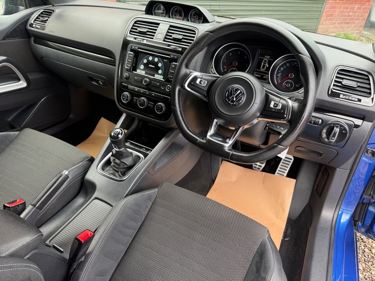 2014 Volkswagen Scirocco 2.0 TDI BLUEMOTION TECH GT 3DR 134K (BLUE) F.S.H NAV AA APPROVED  COUPE ...