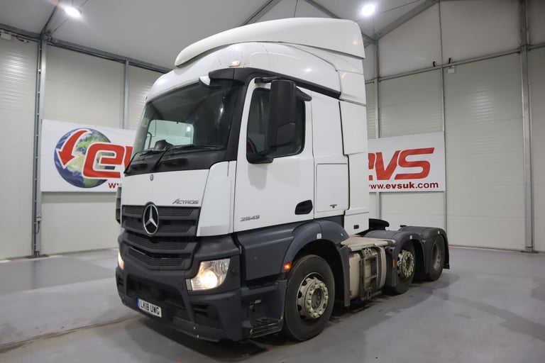 2018 (18 PLATE) Mercedes Benz Actros 2543 6x2 Euro 6 Tractor Units