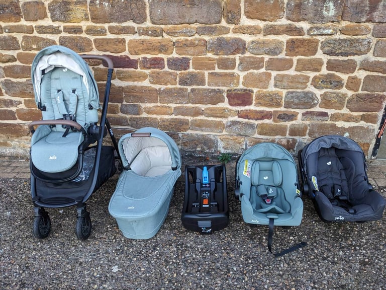 image for Joie Versatrax E Trio + Extras