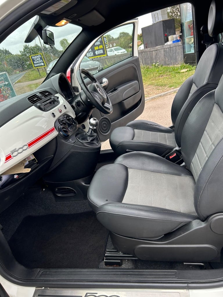 2013 Fiat 500 0.9 TwinAir Street Euro 5 (s/s) 3dr HATCHBACK Petrol Manual