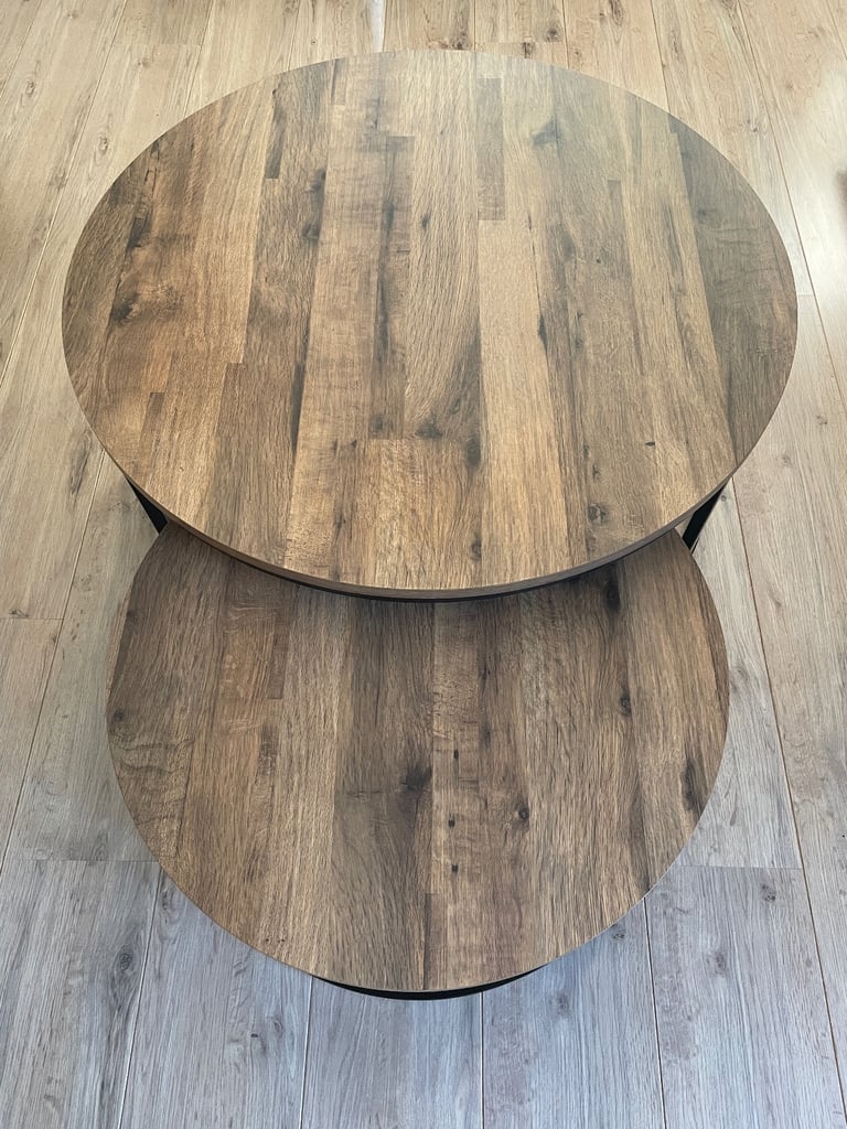 Next Bronx Round coffee Table Nest