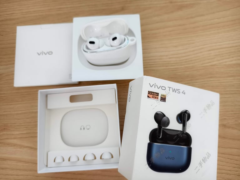 image for vivo TWS4 bluetooth Earbuds Wireless ANC 3-Mic AI LDAC Hi-Res Audio Stereo 3D Surround Sound