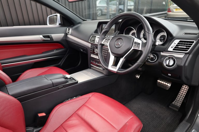 2013 Mercedes E Class E350 CDI 3.9 V6 AMG Sport Convertible *Diamond Silver *