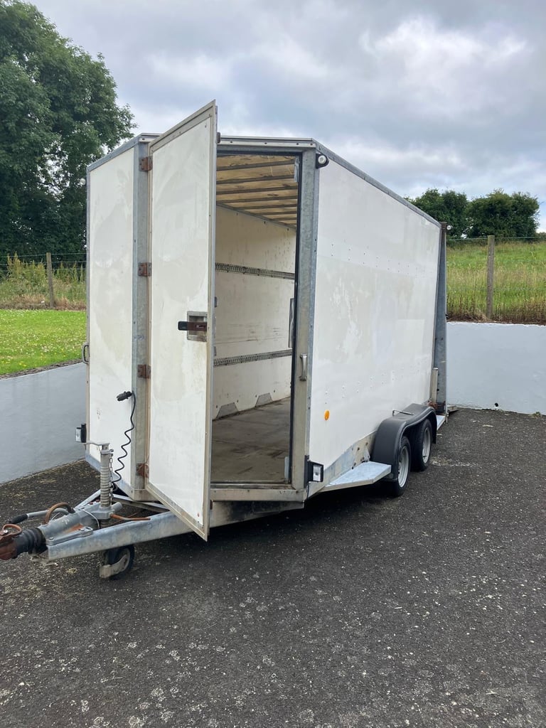 Ifor Williams 12ft Box Van Trailer 