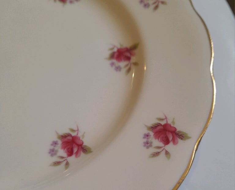 Crown Royal bone china plates - Collection ONLY