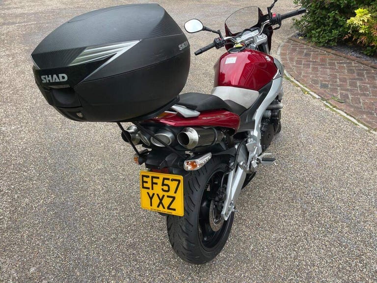 SUZUKI GSR MOTORCYCLE REAR RACK.